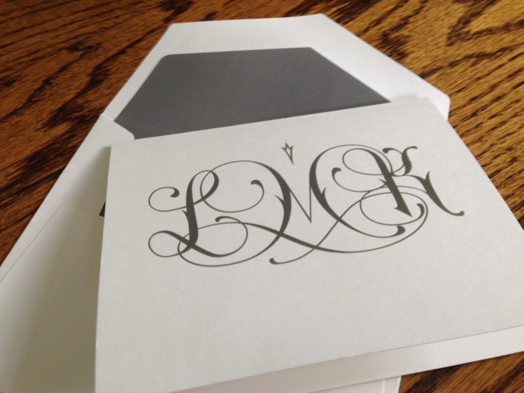 Monograms on Wedding Stationery  The Ultimate Guide by Vaishali