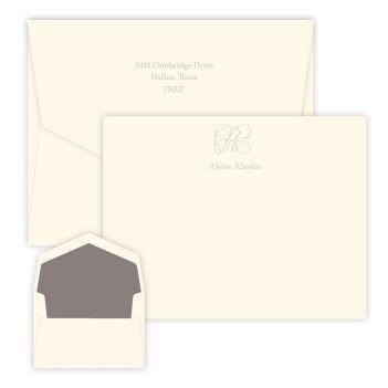Embossed Graphics | Bordered Cards | Edged Correspondence Cards Page 2