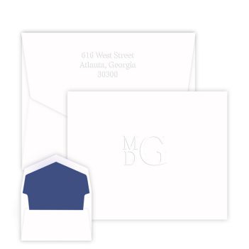 Paper Source Stacked Monogram Mixed Personalized Notepads