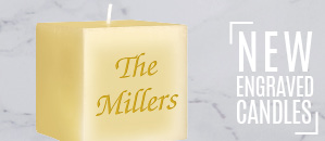 Engraved Candle Gifts