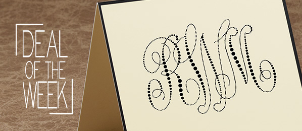 Pearl String Monogram